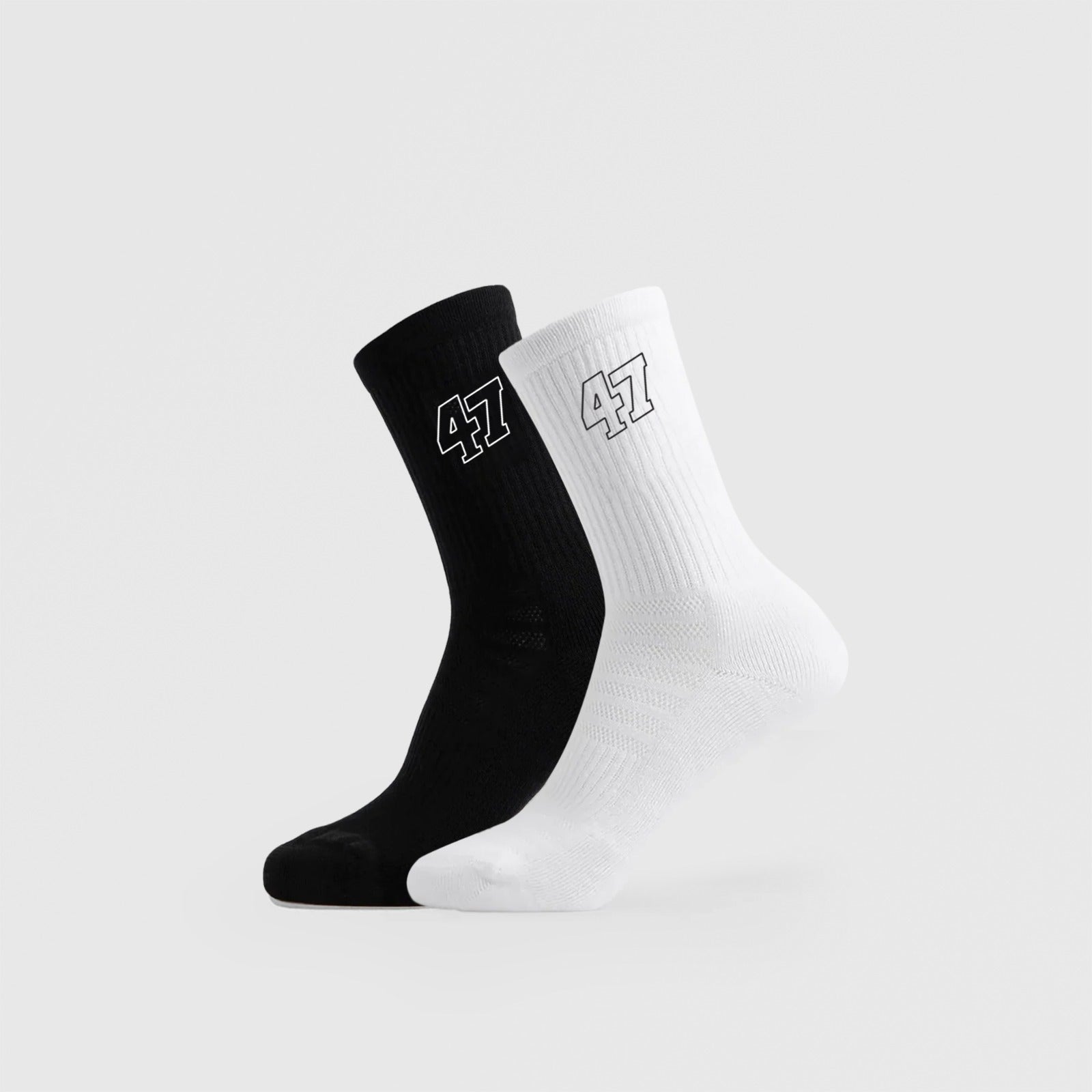 Brian47 Crew Socks 2Pcs