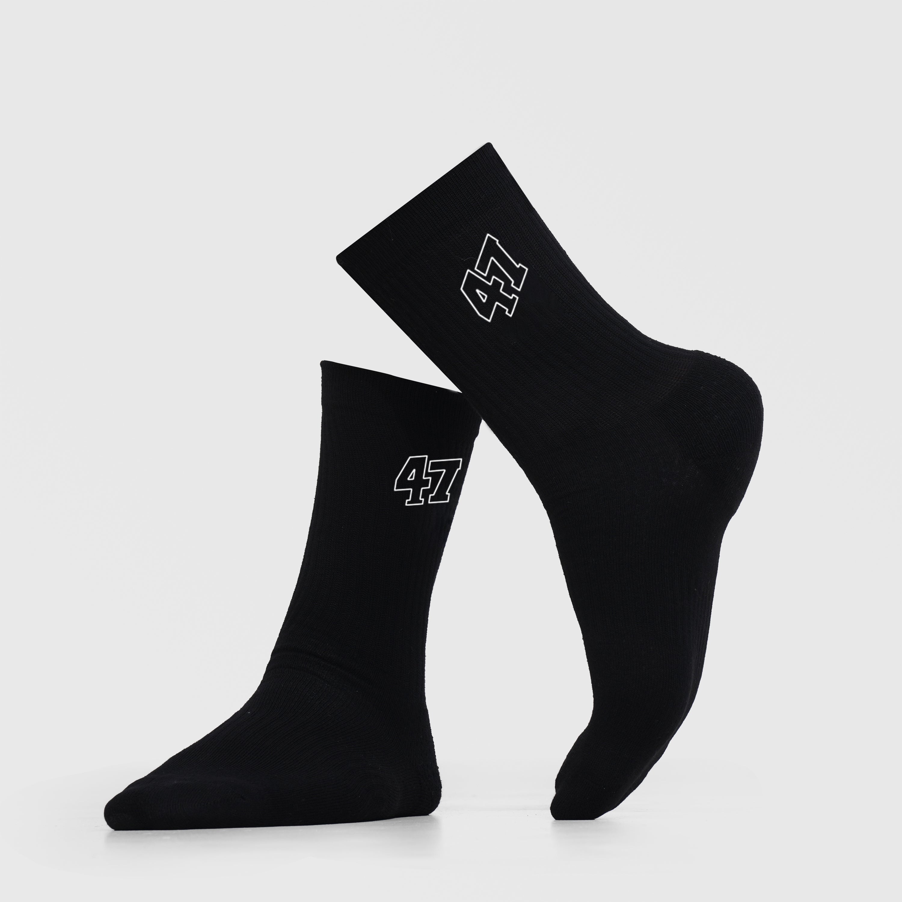 Brian47 Crew Socks 2Pcs